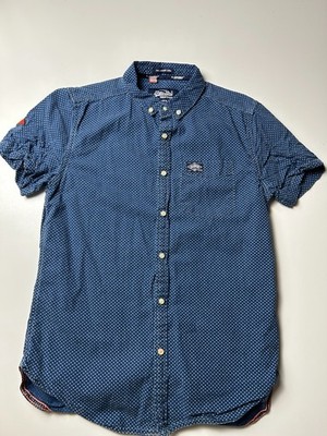 SUPERDRY MEN'S SHORT SLEEVE SHIRT LARGE EU / LARGE US SLIM