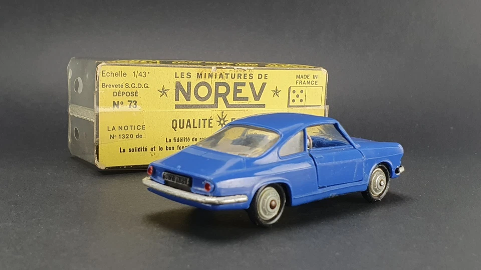ANCIEN NOREV # 73 - SIMCA 1000 COUPÉ 1200S - PLASTIQUE - ANNÉES 60 - Photo 2/4