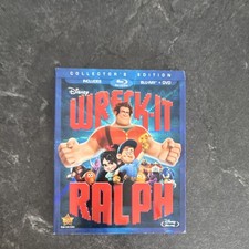 Disney Wreck-It Ralph Collector's Edition Blu-ray DVD Combo Region A/1
