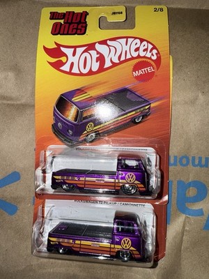 Edição vermelha Hot Wheels - Volkswagen T2 Pickup Color Rojo