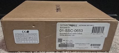 SonicWall 01-SSC-0653 SOHO Wireless-N 5-Port 10Mb/100Mb LAN Security TotalSecure