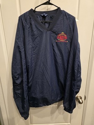 Sport-Tek Windbreaker Ben E Keith Beverage Distributors Blue 2XL Unisex Pullover