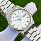 Vintage Seiko 5 Silver Breeze Dial Automatic Japan Made Men’s Watch 6309-8890