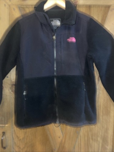 The North Face Denali Breast Cancer Polartec Fleece Jacket Womens Large Black - Picture 1 of 8