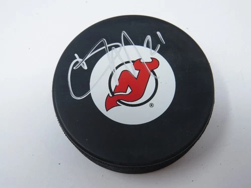 Cory Murphy Autographed Signed New Jersey Devils InGlasCo Hockey Puck