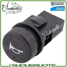 PULSANTE CLACSON INTERRUTTORE TASTO PER SCOOTER APRILIA DERBI GILERA PIAGGIO