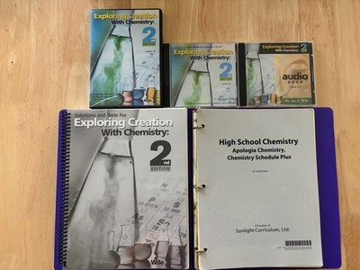 Apologia Exploring Creation w/ Chem 2nd Ed Tests, Solutions, Audio, DVD, Guide