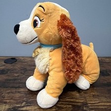 Disney Store Lady  The Tramp Plush