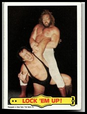 1985 Topps WWF Pro Wrestling Stars #23 Lock 'Em Up! Big John Studd