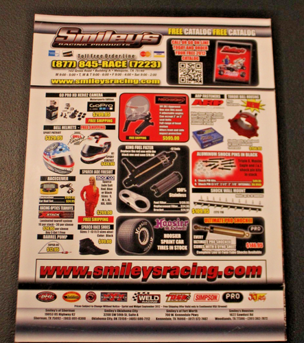 2012 Sprint Car & Midget Magazine - Volume 11 Issue 9 - June - Autographed - Picture 3 of 3