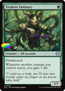 Virulent Emissary (202) Lorwyn Eclipsed Foil
