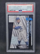 Roy Campanella - 2021 Topps Update Baseball #PDC66 -   PSA 10  - Dodgers