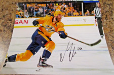 Mattias Ekholm SIGNED 8X10 MATTE PHOTO NASHVILLE PREDATORS (A)