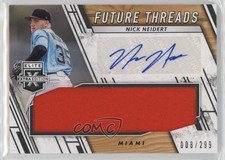 2019 Elite Extra Edition Future Threads Signatures Black Nick Neidert Auto 1fb7