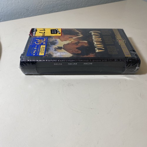 Casablanca VHS 1998 Special Edition Humphry Bogart Sealed WATERMARKS - Picture 3 of 4
