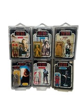 6x Vintage Star Wars 1983 Sealed Return of th...