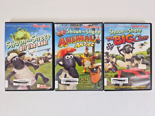 Shaun the Sheep: Sheep on the Loose DVD 2009 Aardman Animation Stop-Motion