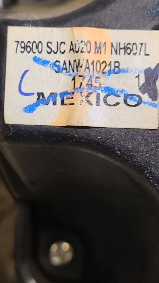 2006-2014 Honda Ridgeline AC Heater Climate Control Switch OEM - Image 3 of 4