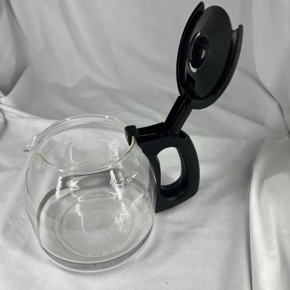 Pieza de jarra de café de repuesto de vidrio de 12 tazas Mr Coffee OEM para la mayoría de las unidades de 12 tazas Foto 4 de 4