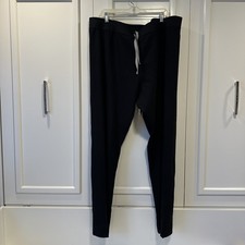 FIGS Womens Livingston Scrub Pants Size XXL/T Black Technical Collection T21003T