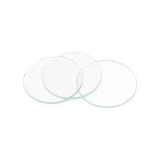 8Pcs, 18mm Dia, Watch Glass Crystal Lens Single Dome Round 1.6mm Edge Thickness