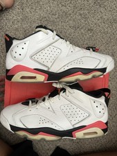 Air Jordan 6 Low White Infrared Black Lava Tech - Size 10.5