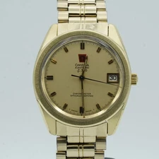 OMEGA Seamaster Electronic Mens Watch Stainless Steel 35MM Vintage 198.001 OM469