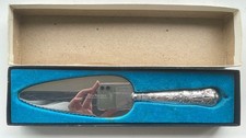 Vintage Sheffield 1979 Sterling Silver Handle Cake Slice Hallmarked Boxed