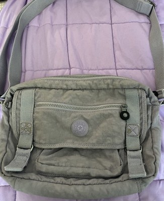Kipling Gracy Shoulder Bag Gray  10x13x4
