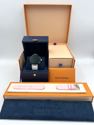 LOUIS VUITTON Tambour Horizon Light Up QAD00Z Quartz Men's Watch - Picture 2 of 10