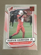 2024 Clearly Donruss Marvin Harrison Jr. #5 The Rookies /99 Arizona Cardinals