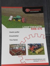 KM KLOPPENBURG Krautzieher, haulm puller Prospekt ( 25877 )