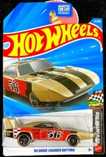2026 Hot Wheels Gold 69 Dodge Charger Daytona HW Starting Grid #23