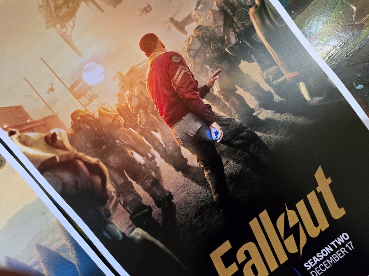 Fallout TV Show Posters 11x17 Walton Goggins Power Armor Set of 3