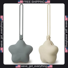 2 Pack Silicone Pacifier Cases for Baby Essentials - BPA-Free