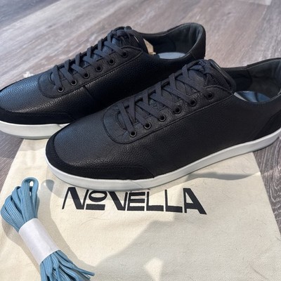 Novella Black Shoe Chapter 1, Verse 3, Number 1718. Men Size 12 MSRP $395