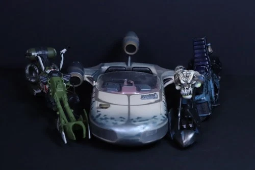Star Wars Vechile Set of 3 1996 - 2002 (Land Speeder, Swoop & Scout Bike)