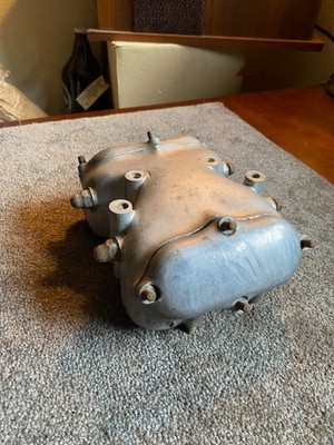Original BSA A10 A7 Engine Rocker Box with Valve Covers 67-250 67-260 67-263