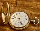Antique 14K Solid Gold 16j 6s Lady Waltham Model 1890 Pocket Watch Running c1906