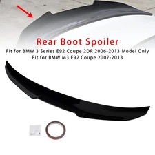 🚘Gloss Black Rear Boot Spoiler For BMW 3 Series E92 06-13 Coupe PSM Style