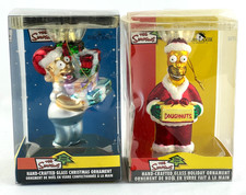 Pair Vintage Kurt S Adler Homer Simpson Hand ...