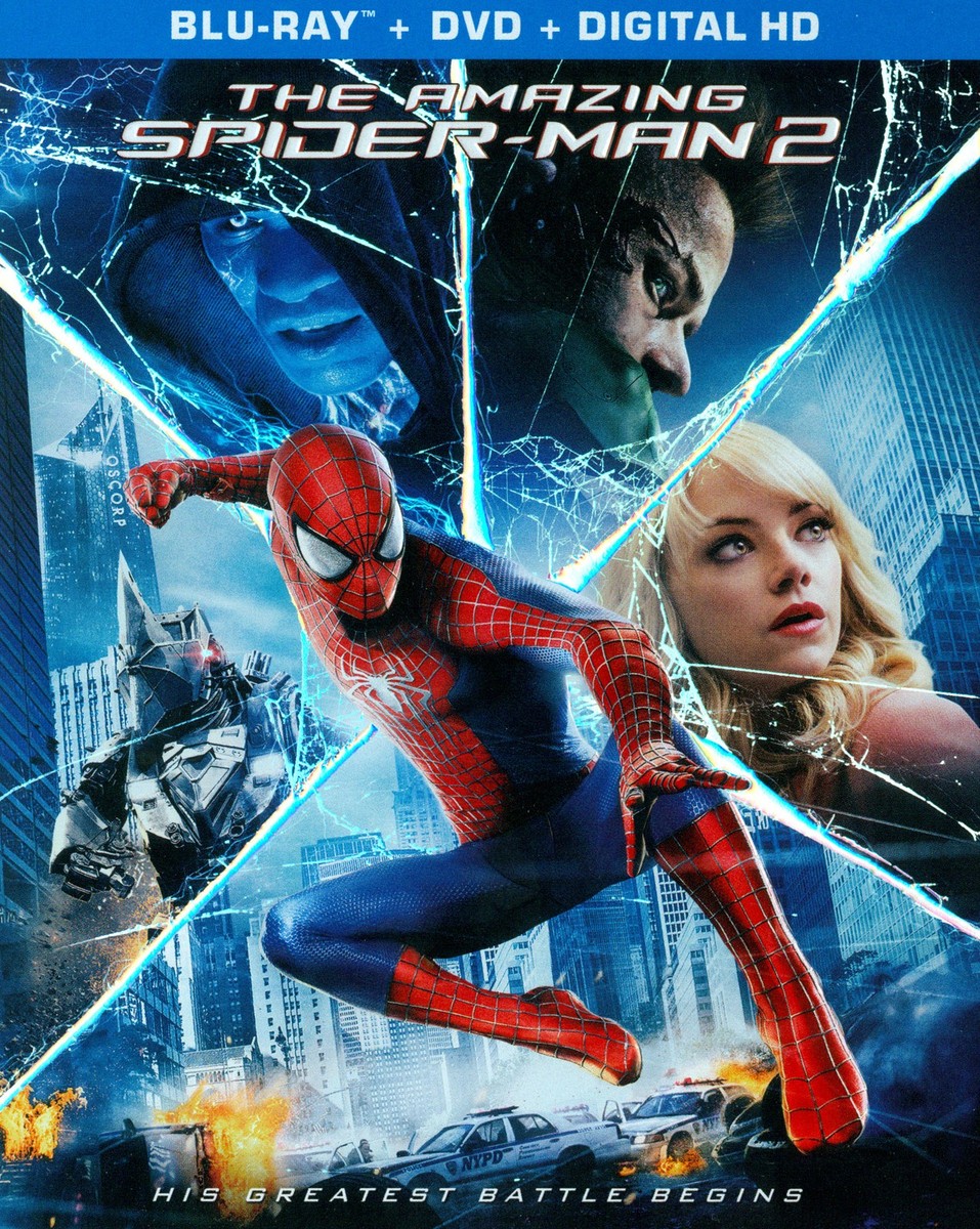THE AMAZING SPIDER-MAN 2 [BLU-RAY/DVD] [INCLUDES DIGITAL