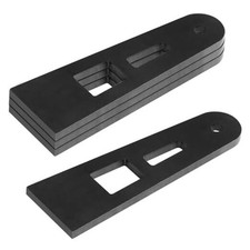 4 Pack 5 Flat Led Light Bar Tab For Off-road Weld On Mounting Bracket 316