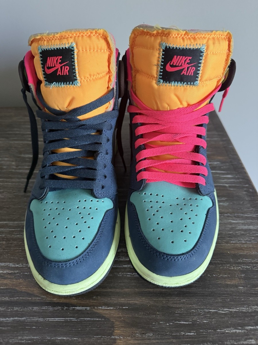 Nike Air Jordan 1 Men's Retro High OG Sneakers Tokyo Bio Hack