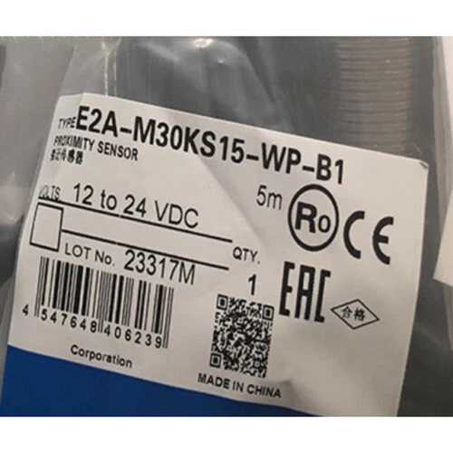 OMRON E2A-M30KS15-WP-B1 Proximity Sensors E2AM30KS15WPB1 New Free Shipping 1PC - Picture 1 of 3