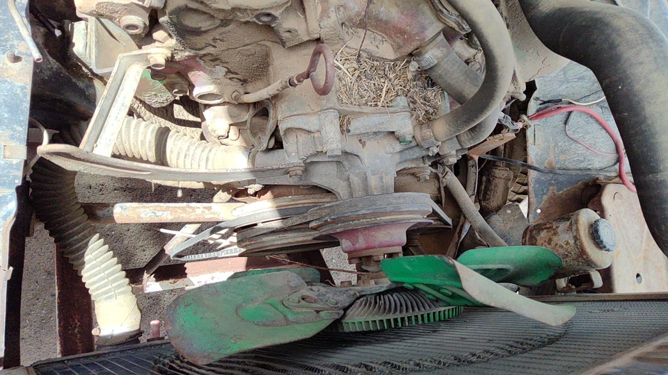 Шкив коленчатого вала балансировщика гармоник 81-92 Dodge Ram W250 с оригинальным болтом 5,9 л 360 - Изображение 3 из 4