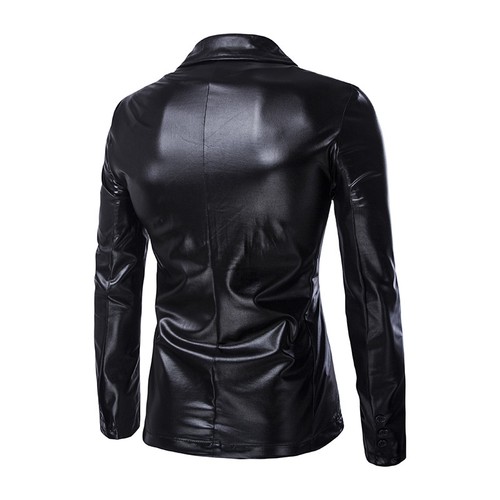 Herren Langarm Pailletten Kostüm Blazer Anzug Theater glänzende Oberteile und Hose 2 Stck. - Bild 8 von 29