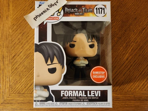 Funko Pop! Formal Levi (Attack on Titan #1171) AoT Animation Exclusive New