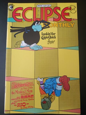   ECLIPSE MONTHLY #2 (1983 ECLIPSE Comics) VF Book