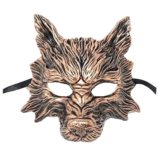 Máscaras y antifaces de disfraz de cobre